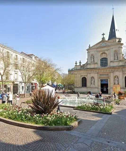 Place du centre ville de Rueil-Malmaison